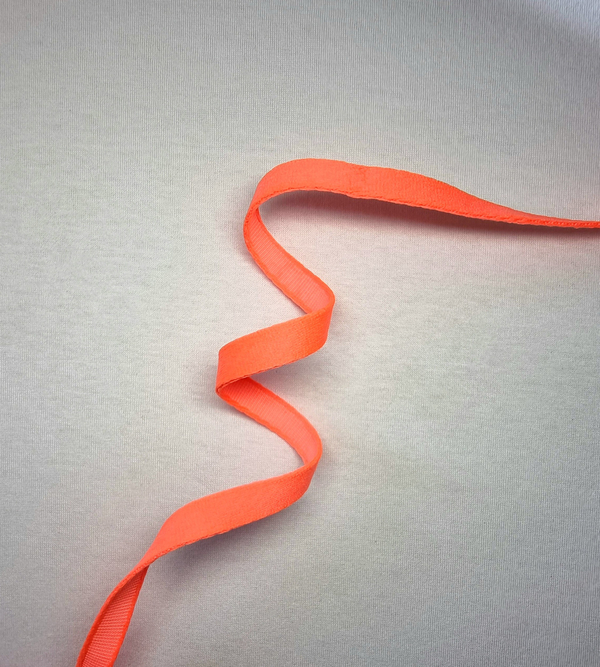 Туннельная лента красно-оранжевая бесшовная (Pantone 805 U)