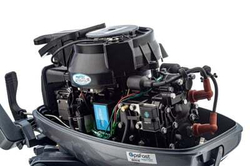 Лодка ПВХ АДМИРАЛ 360 SPORT + 2х-тактный лодочный мотор MIKATSU M15FHS