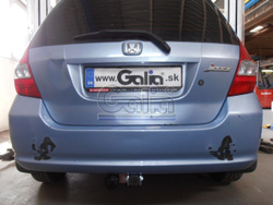 Фаркоп оцинкованный Galia H052C для Honda Jazz 2002-2008(паспорт и сертификат в комплекте)(без электрики)