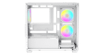 Корпус Ocypus Gamma C52 WH ARGB mATX/ITX 3xUSB Белый Gamma-C52-WHD300XX-GL