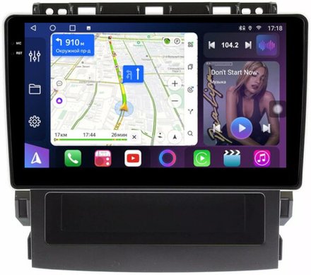 Магнитола для Subaru Forester 5 2017+, XV 2 2017+, Impreza 5 2016+ (без Harman/Kardon) - FarCar 7388A монитор 9.5" QLED на Android 14, TS18, CarPlay, 4G SIM-слот