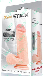 Ротатор-реалистик на присоске RealStick #501, 19 см