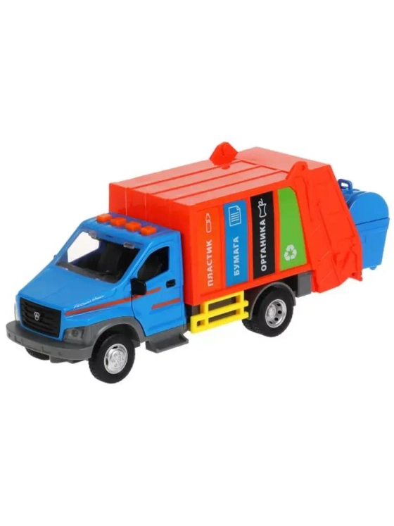 Игрушечный транспорт Мусоровоз ГАЗон Next звук свет