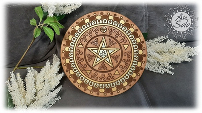 Алтарь "Стихийный" коричневый