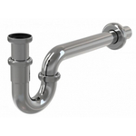 Сифон прямоточный хром лат. без выпуска ДУ 32 A432 Alcadrain