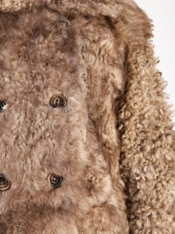 Дубленка зимняя шуба натуральная короткая