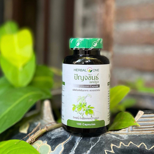 Капсулы общеоздоравливающие с эстрактом Гинностемы Пятилистной (Джиаогулан) Jiao Gu Lan Extract Capsule Herbal One