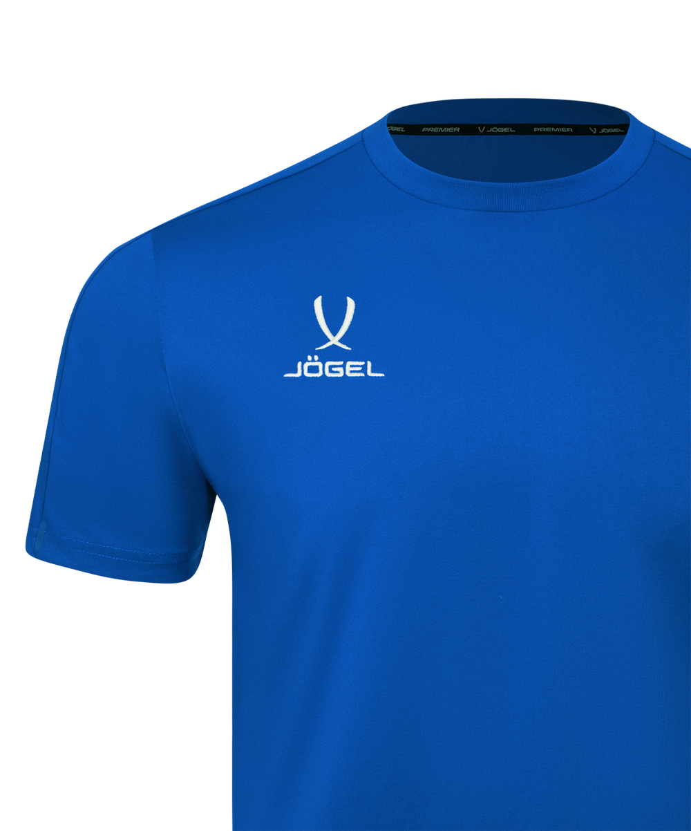 Футболка тренировочная JÖGEL PREMIER PerFormDRY TRN CVC Tee, синий