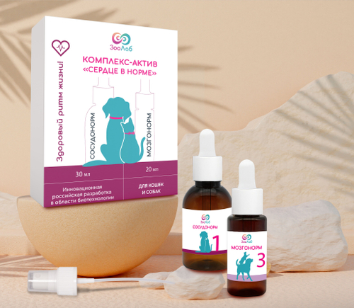 ЗооЛаб комплекс актив для кошек и собак "Сердце в норме"