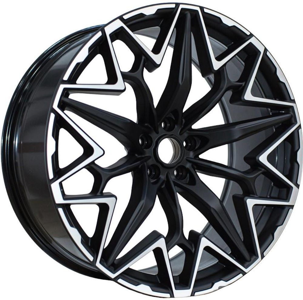 Khomen Zeus-2202 10x22 5x112 ET 30 Dia 66.6 (Brilliantsilver)