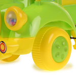 Толокар машина средняя с муз. рулем, цв. зеленый RRB-115 (54*27*34 см)