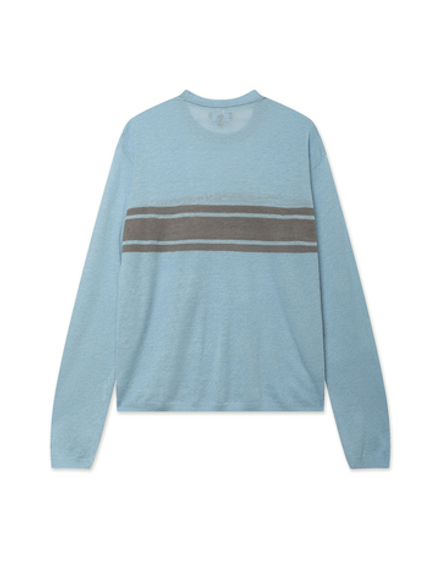 Мужской Свитер (Round-neck) Striped