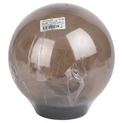 Садово-парковый светильник ЭРА НТУ 01-60-205 шар дымчатый на опору / кронштейн IP44 Е27 max60Вт d200mm | Садово-парковые светильники