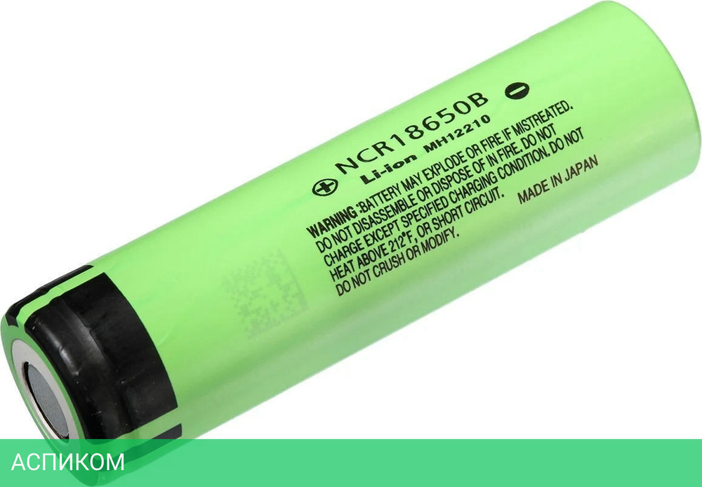 Аккумулятор Panasonic NCR18650B 3350mAh