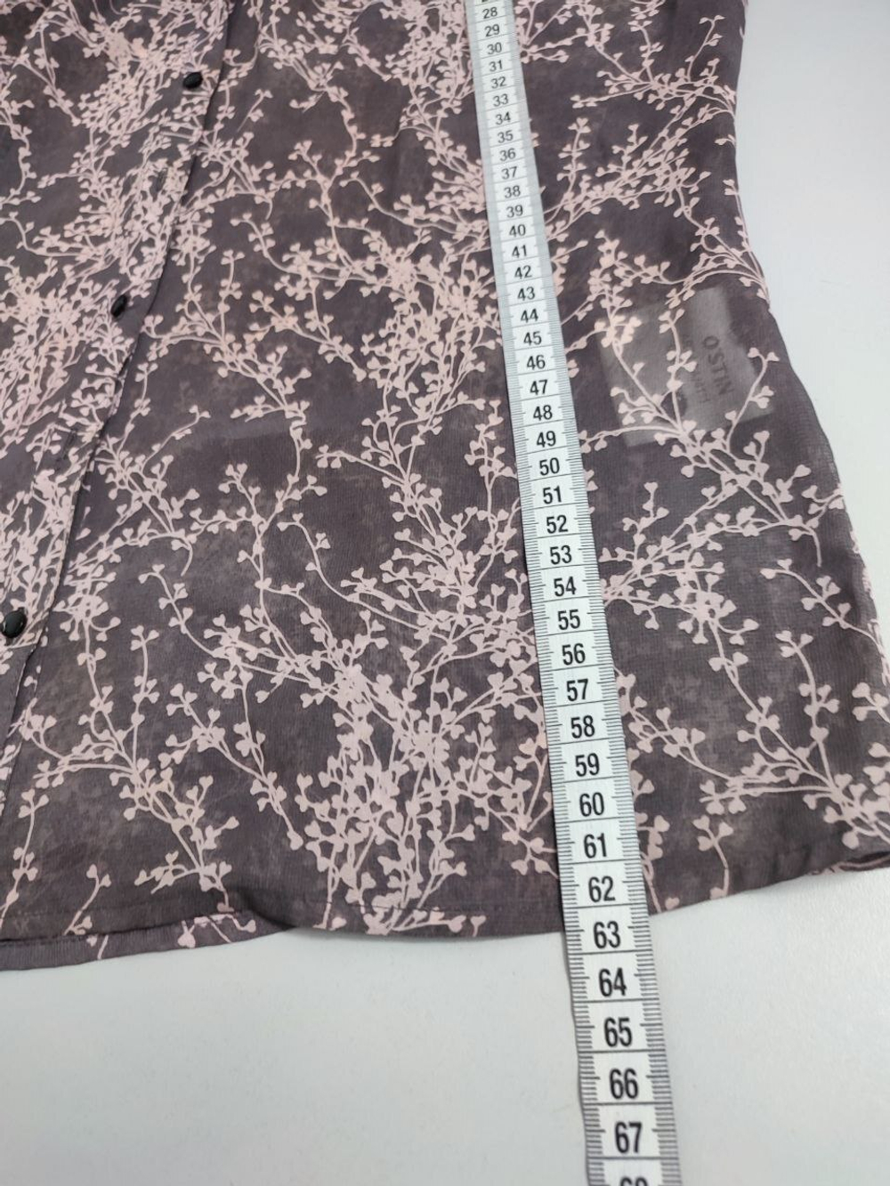 Блузка O'stin с принтом 42 размер