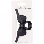 Заколка-краб для волос на блистере «Style Matte», бантик, микс 6 цветов, 11см