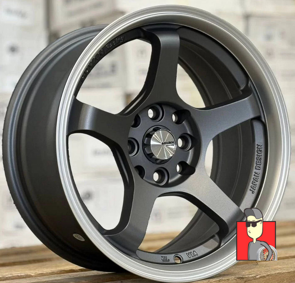 Комплект дисков Advan Racing GT 15x7 et20 4x100/4x114.3