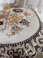 Декоративная наволочка 50х50 для подушки с декором