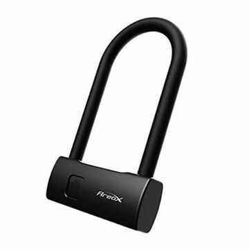 Умный замок Xiaomi Areox Smart Fingerprint U Lock Black (U8 short)