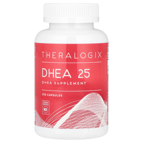 Theralogix, ДГЭА 25, 270 капсул (25 мг в каждой капсуле)