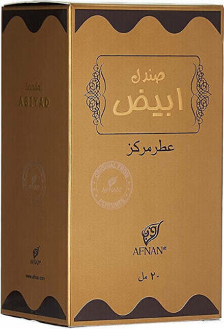 Парфюмерное масло Afnan Sandal Abiyad - древесный аромат для мужчин и женщин