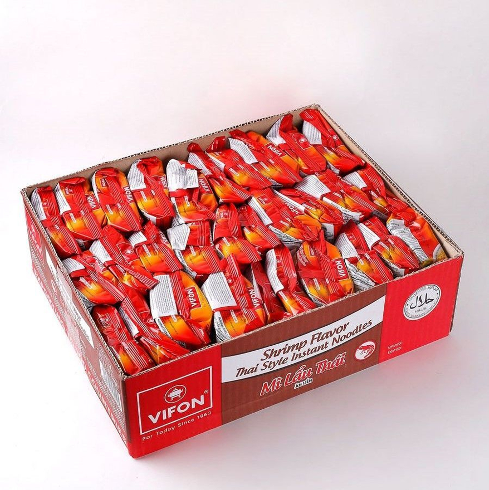 Лапша от Vifon со вкусом креветки в тайском стиле (Вьетнам), 30шт * 70г