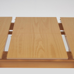 Стол раскладной Ricco (Рикко) основание бук, столешница мдф, 80x120+40*75см, Натуральный