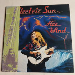 Винтажная виниловая пластинка LP Electric Sun Fire Wind (Japan 1981) (Obi)