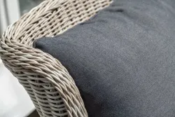 "Неаполь" обеденная группа плетеная из искусственного ротанга, цвет бежевый