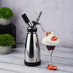 Сифон (кремер) для взбивания сливок 0,5 л (до +70°C) THERMO LUX двойные стенки нерж. B'Guys P.L.