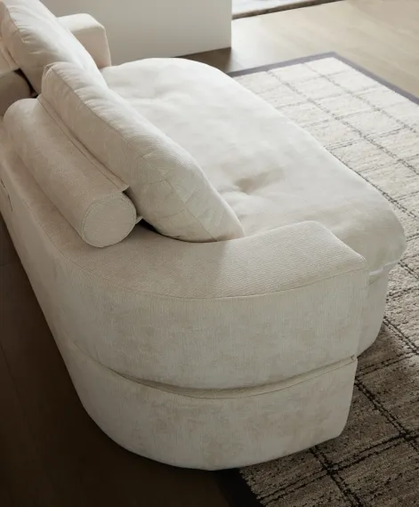 Диван Claude, жемчужный