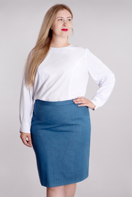 Юбка прямая 1140он-65