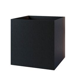 Кашпо CUBE NERO 40x40x40