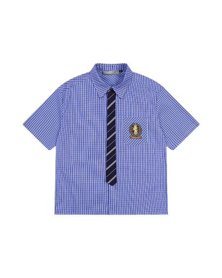 Рубашка HARSHandCRUEL "HACR Academy" Short Sleeve Shirt