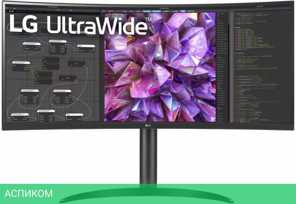 Монитор LG UltraWide 34WQ75C-B