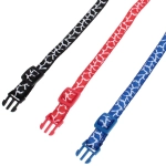 Ошейник с колокольчиком 1*19-32см «Zoo City-Саванна» микс цветов (минивложение 12шт)