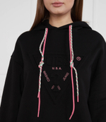 Худи HOODY TRIANGLE GUESS - черный(W3YQ09 K9Z21)