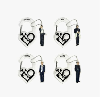 (ПРЕДЗАКАЗ) товары XLOV - Serving-X ASIA TOUR IN SEOUL OFFICIAL MD ACRYLIC CARABINER KEYRING