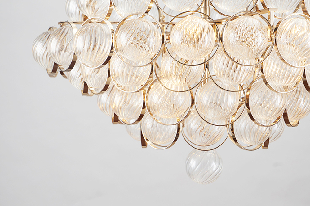 Ceiling design lamp Atomos by Baroncelli D72