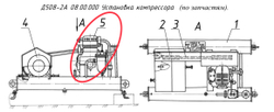 ДС-185/483423009 Компрессор унифицированный