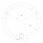 Накладной светильник Arlight RONDO 034818