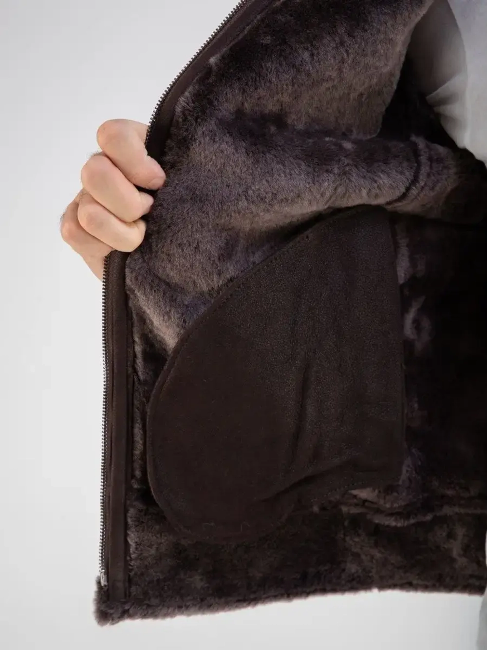 Дубленка мужская натуральная зимняя Турция