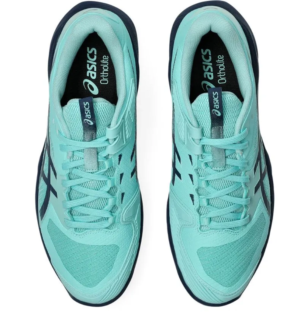 Мужские кроссовки теннисные Asics Solution Speed FF 4 - illuminate mint/night sky