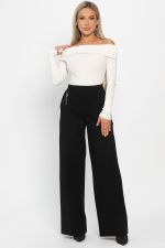 Брюки палаццо Адель (черные) Б14881-8М LT Collection