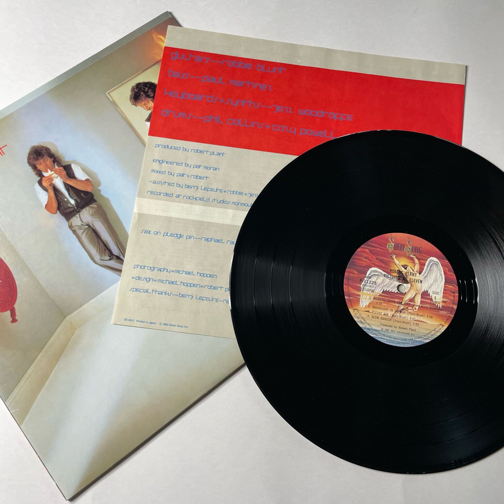 Винтажная виниловая пластинка LP Robert Plant Pictures At Eleven (Japan 1982) (No Obi) Slow Dancer