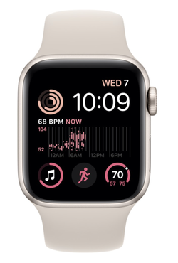 Apple Watch SE 2 (2023) GPS 44мм корпус из алюминия Starlight + ремешок Starlight