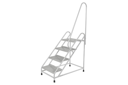 Монтажная подставка MEGAL (тип 2) 4 ступени с одним поручнем