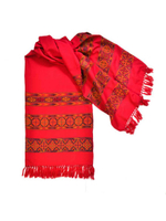 Шаль гималайская (малиновая)