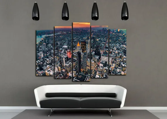 Модульная картина "Манхэттен"