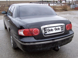 Фаркоп оцинкованный Galia K025A для Kia Opirus 2003-2010(паспорт и сертификат в комплекте)(без электрики)